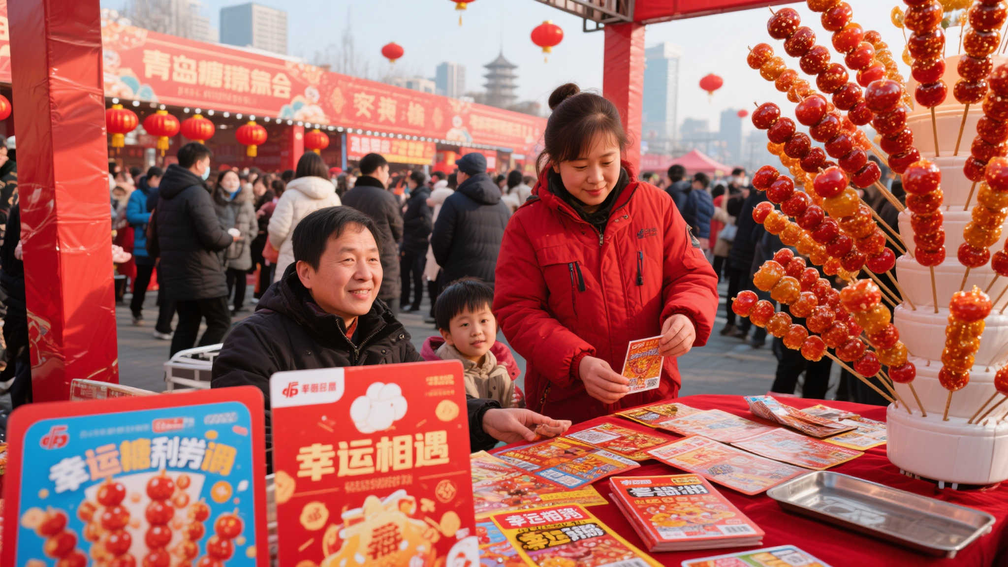 【刮刮乐】青岛糖球会邂逅福彩刮刮乐,欢乐满载! 【刮刮乐】青岛糖球会邂逅福彩刮刮乐,欢乐满载!