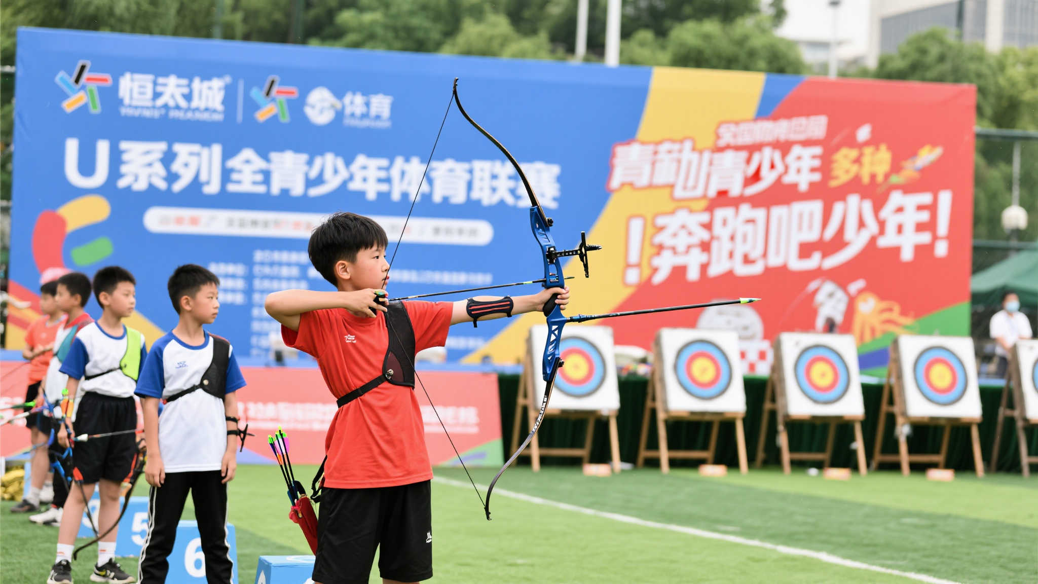 河北围场2025年“奔跑吧·少年”U系列射箭联赛“恒太城杯”与“体彩杯”热血启幕