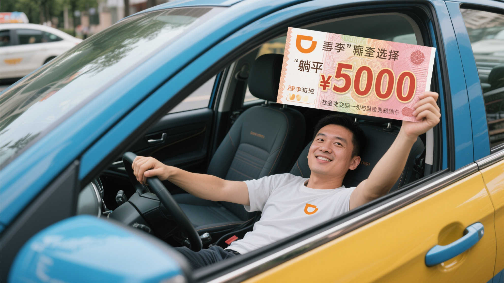 滴滴司机喜中7星彩500万 仍选择继续驾驶网约车-图 滴滴司机喜中7星彩500万 仍选择继续驾驶网约车-图