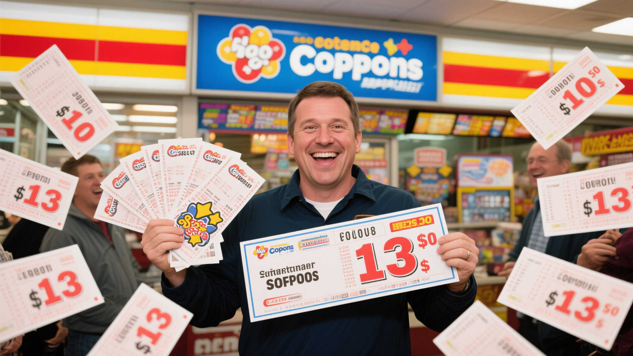 在彩票的世界里，总有一些人凭借惊人的运气