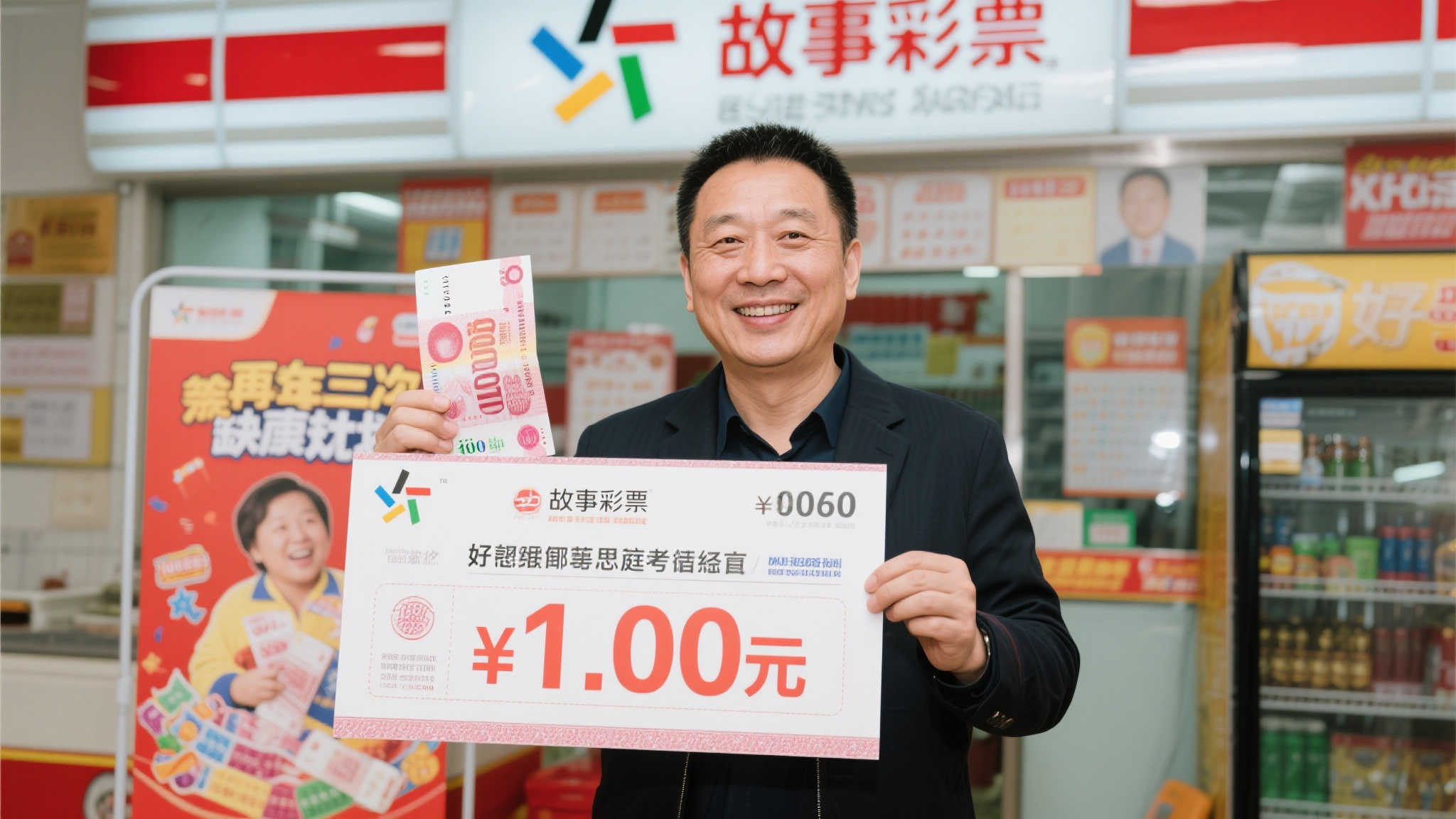 男子10元机选票中体彩500万,奖金到手心才安 类似的故事并不少见。几年前,另一位彩民也