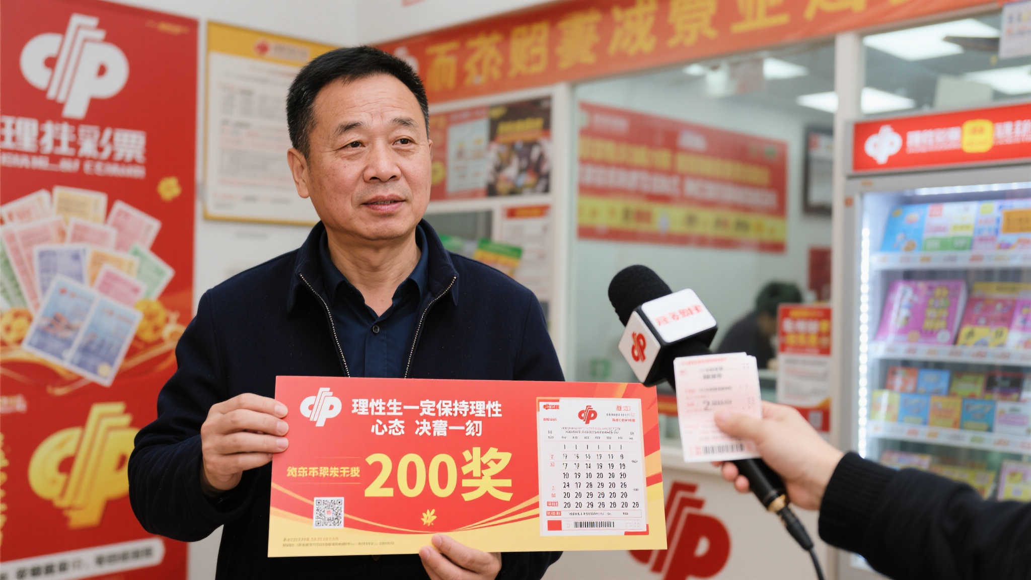 理性购彩 心态决定一切
在采访中，李先