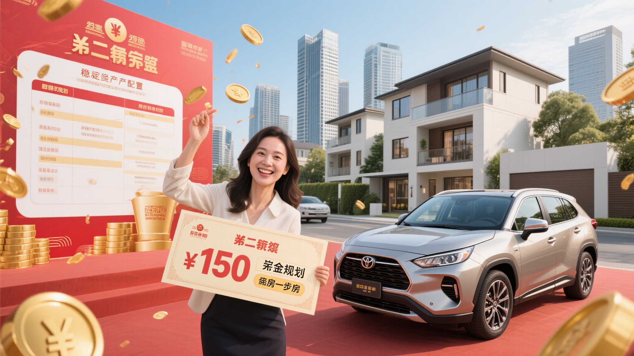 女子刮刮乐中奖4376万：计划购车置业！