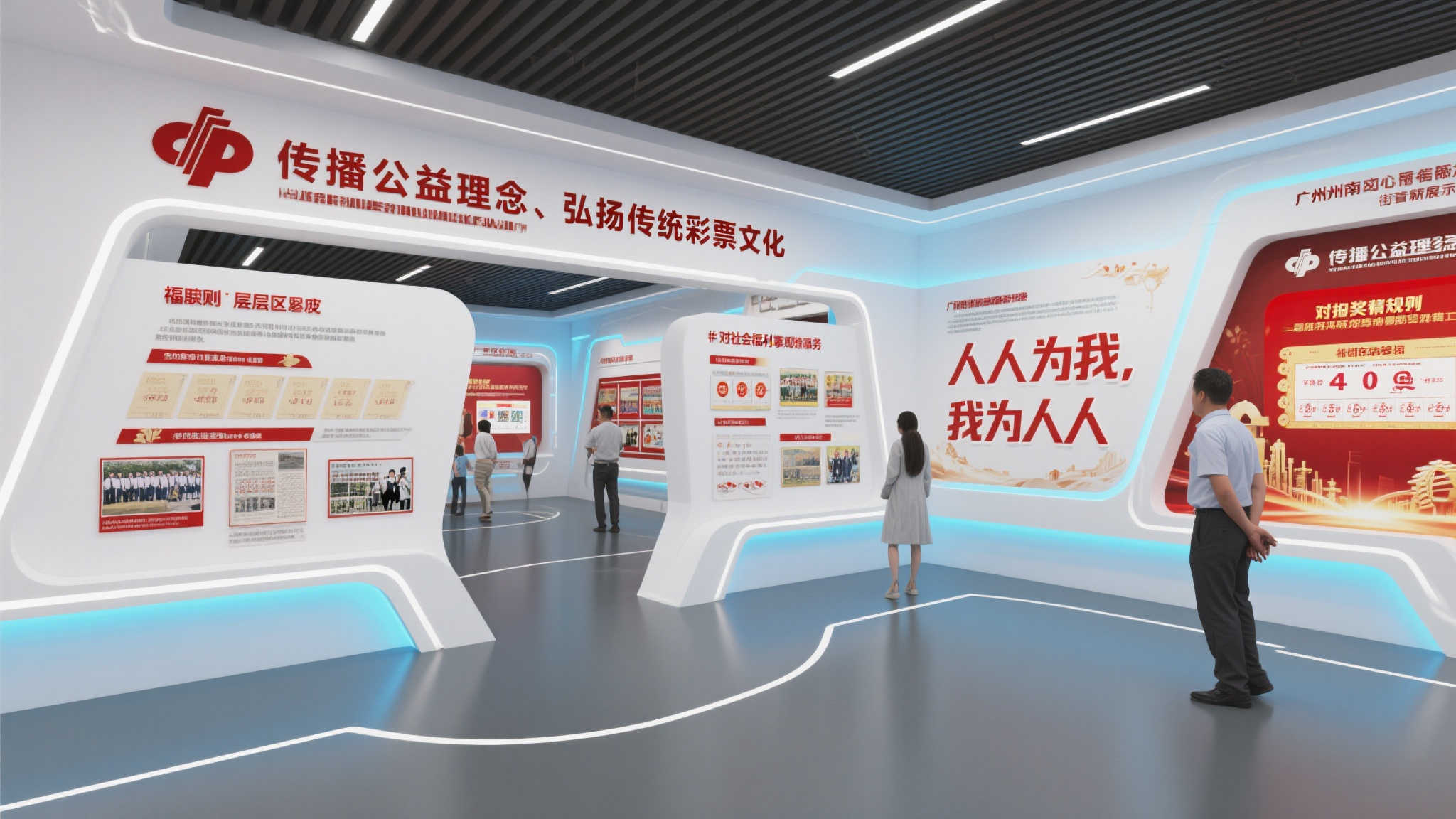 南沙迎来广州福彩文化新体验展厅 位于广州市南沙区核心地段的新设展厅以“传