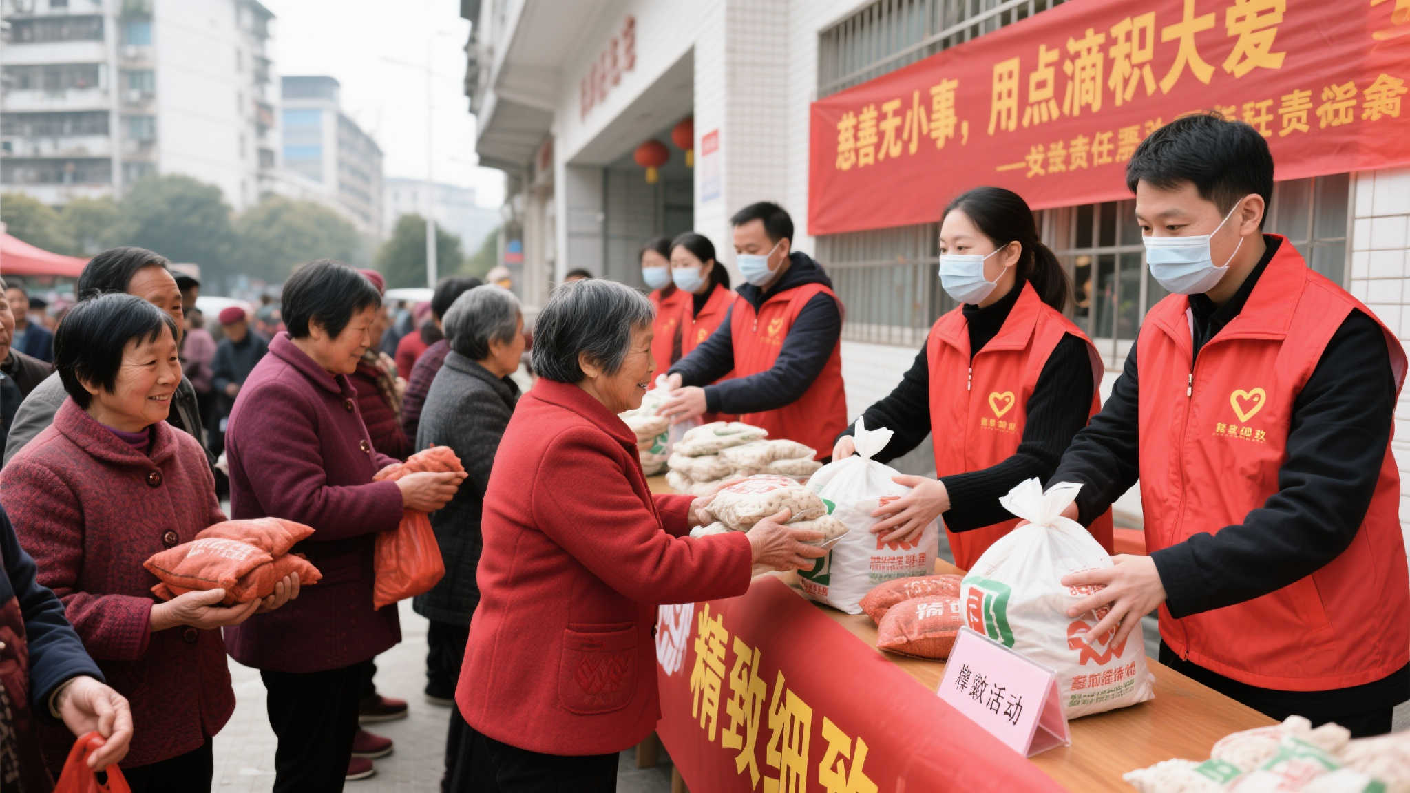 安徽福彩举办腊八粥活动,共享邻里情暖慰人心 从选材到分发,“精致细致”贯穿行动始终,